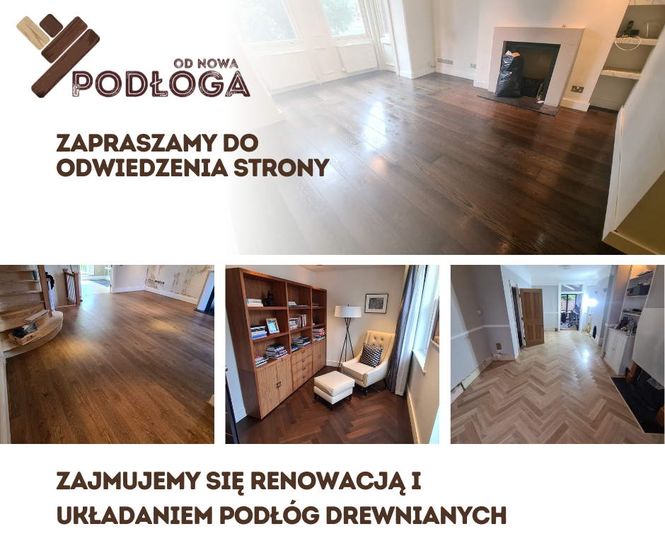 Usługi parkieciarskie nowa strona internetowa